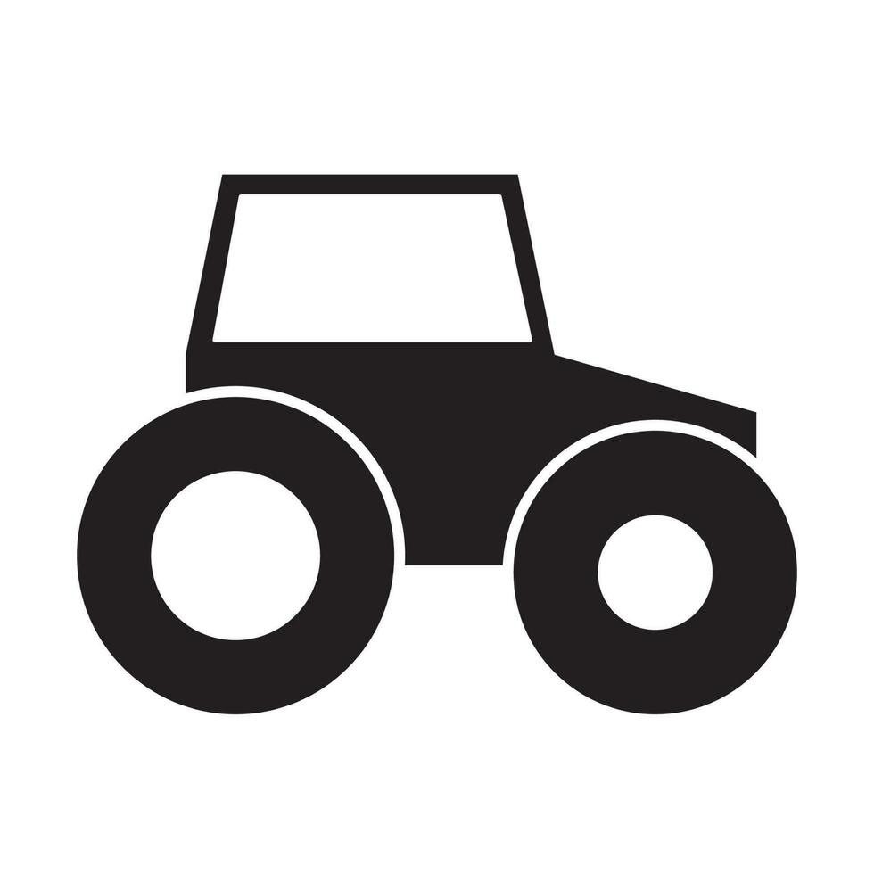 vector de icono de tractor