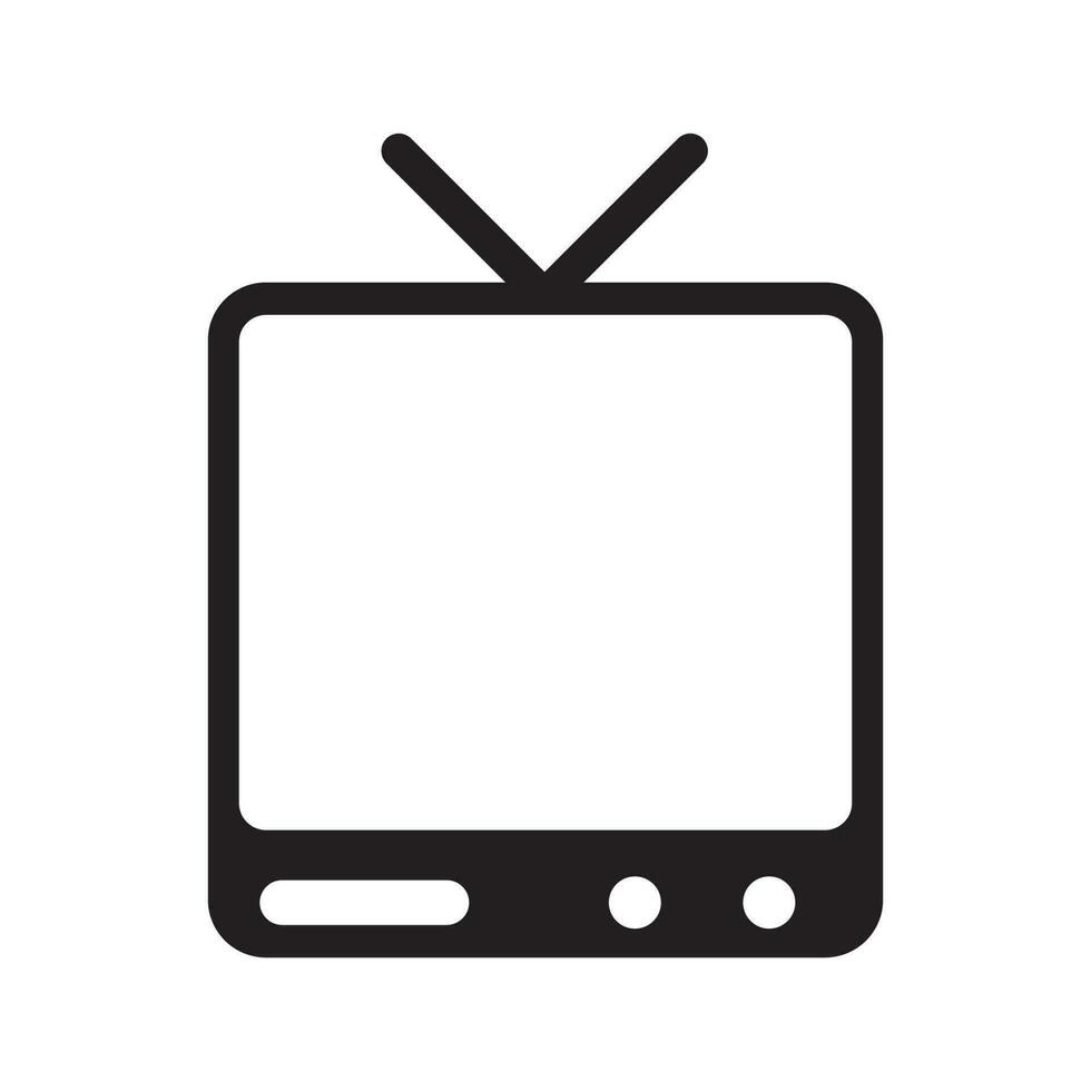 television icon vector