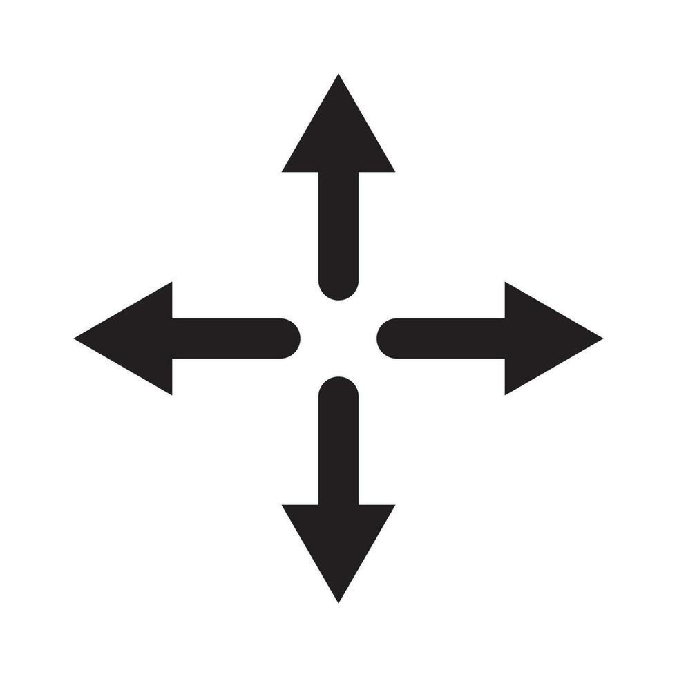 directions or navigation icon vector