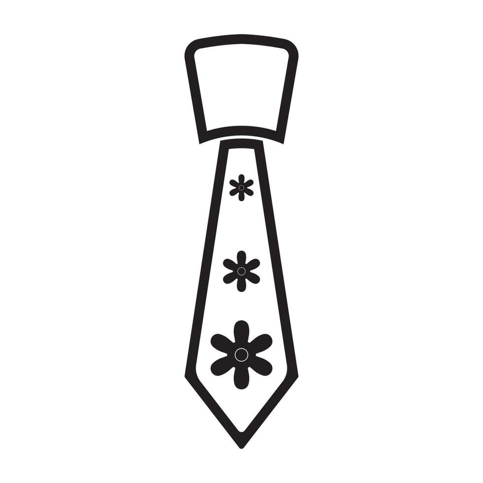tie icon vector