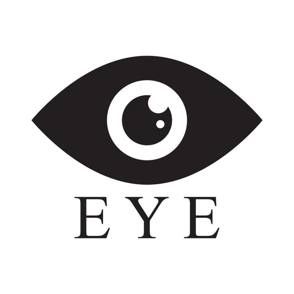 eye icon vector