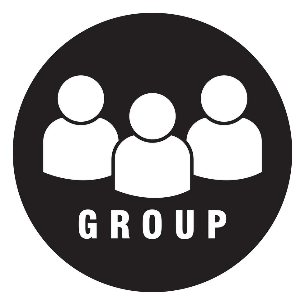 group icon vector