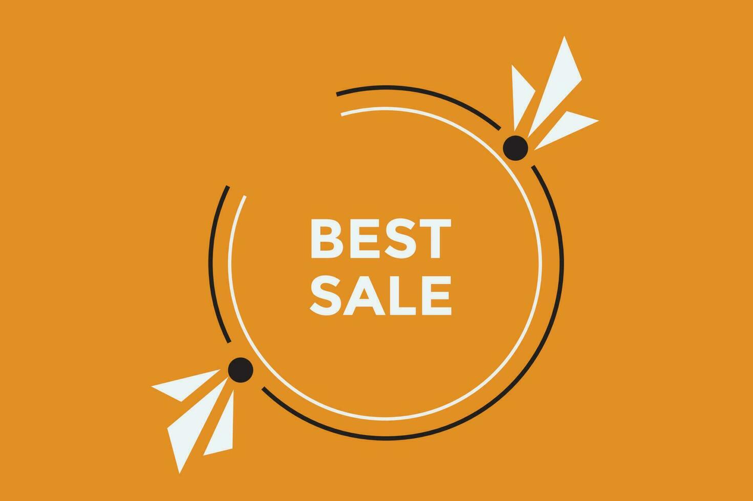 Best sale button web banner templates. Vector Illustration