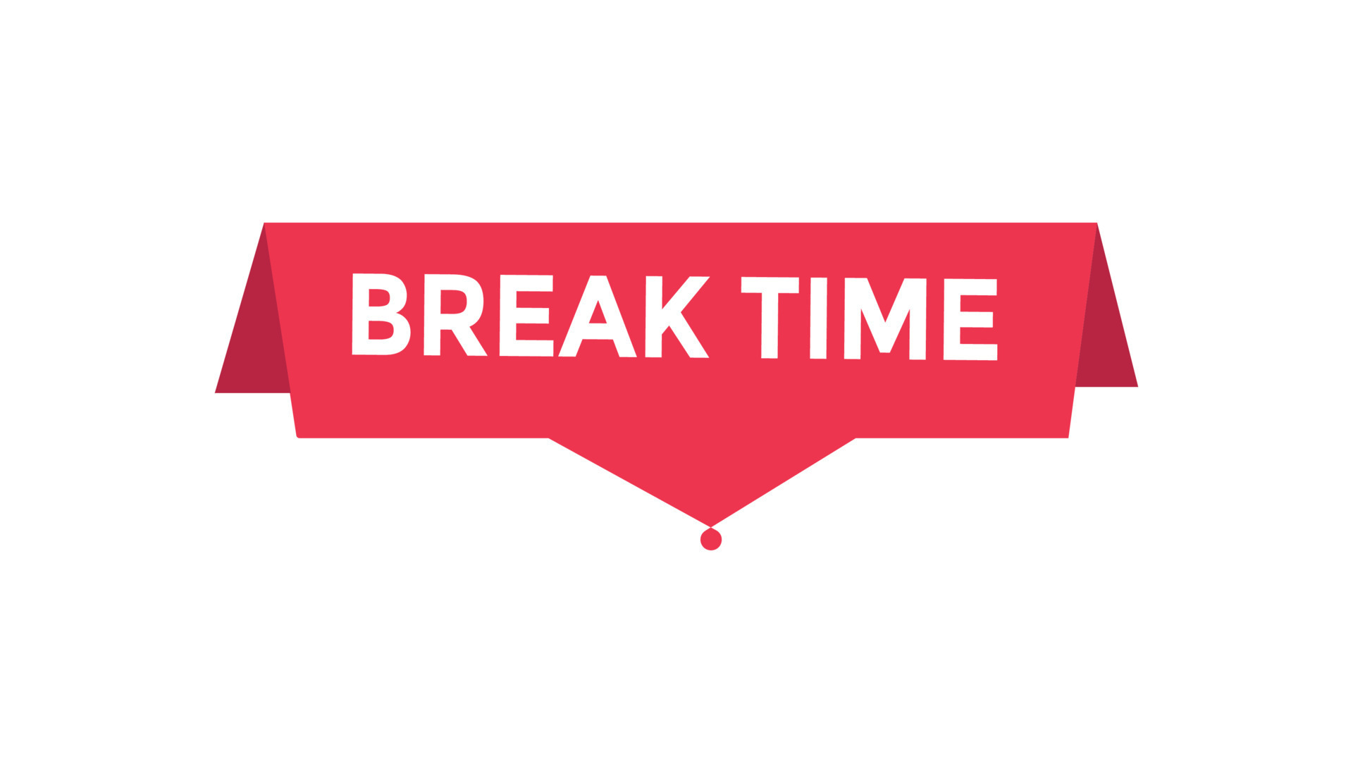 Break time button web banner templates. Vector Illustration 24150753 ...