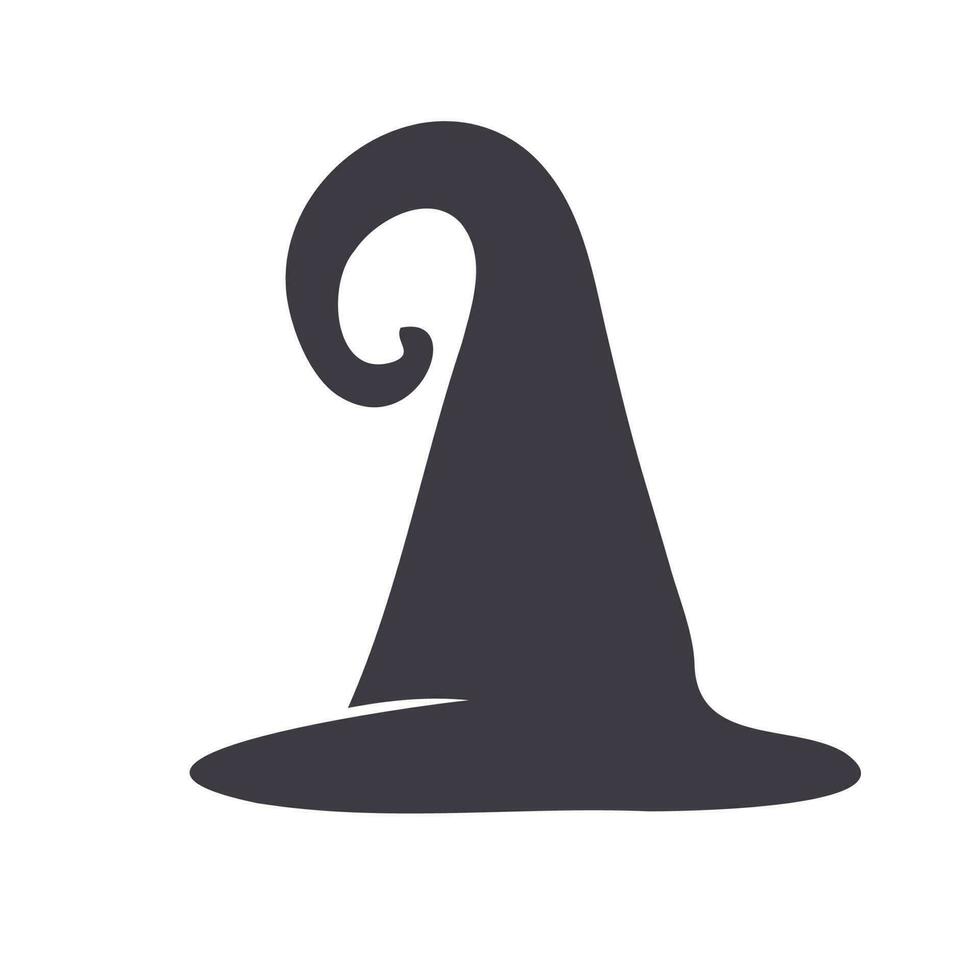 magic hat, wizard hat, witch hat for Halloween decoration vector
