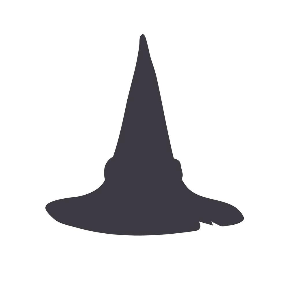 magic hat, wizard hat, witch hat for Halloween decoration vector