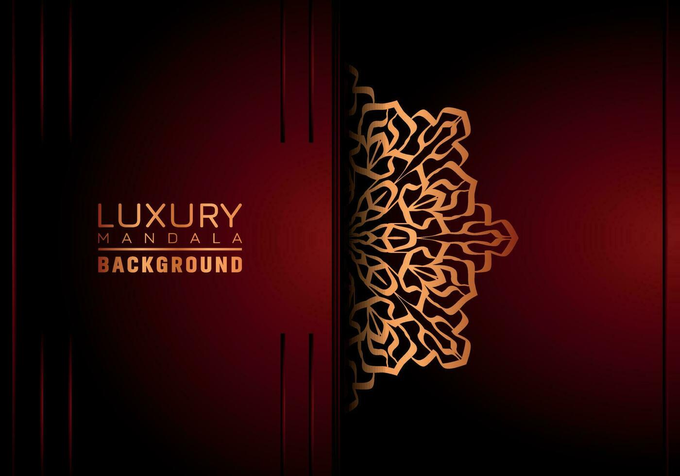 Luxury mandala background ornamental, arabesque style With Golden Arabesque Pattern Style. Decorative Mandala Ornament For Print, Brochure, Banner, Cover, Poster, Invitation Card vector