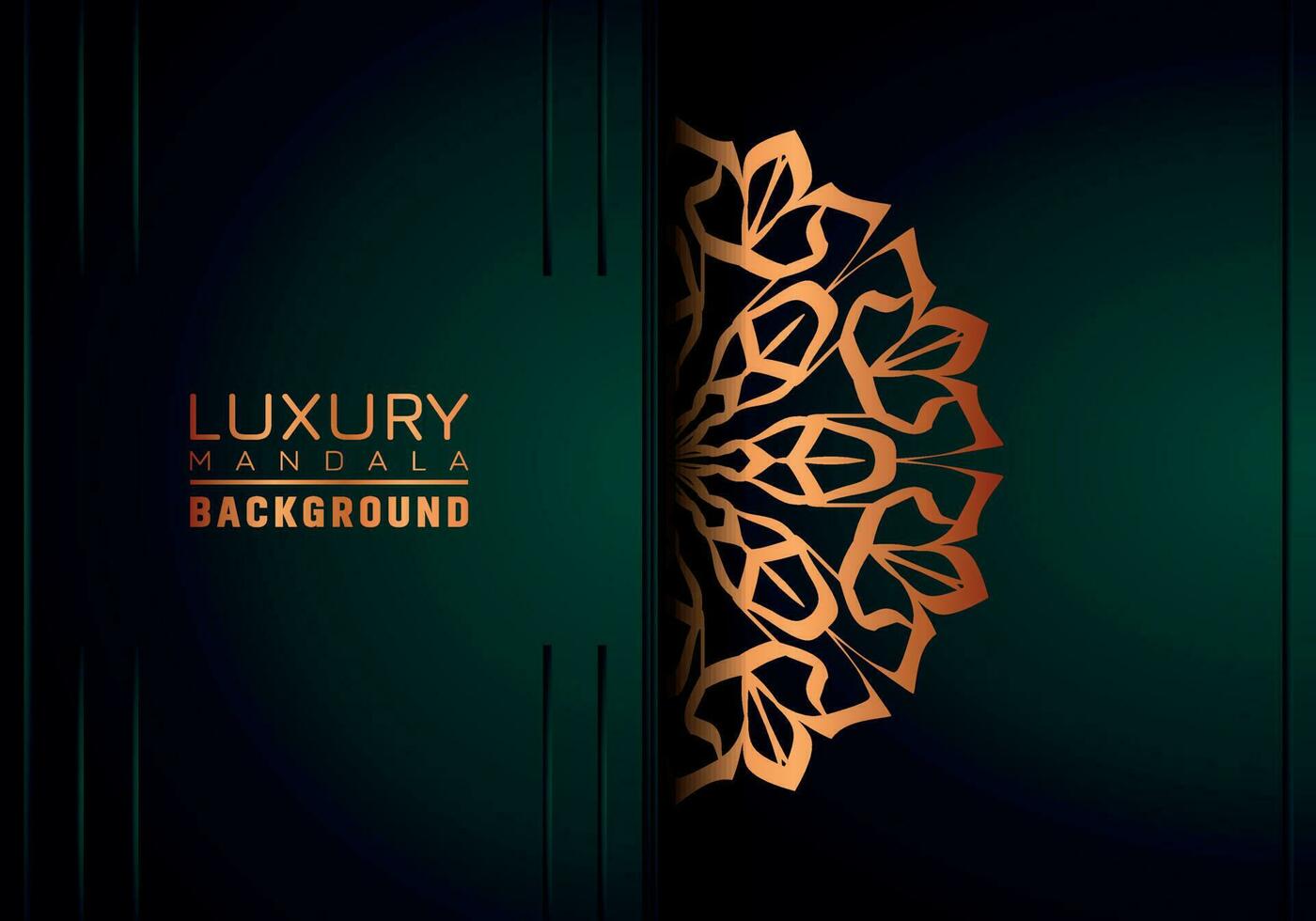 Luxury mandala background ornamental, arabesque style With Golden Arabesque Pattern Style. Decorative Mandala Ornament For Print, Brochure, Banner, Cover, Poster, Invitation Card vector