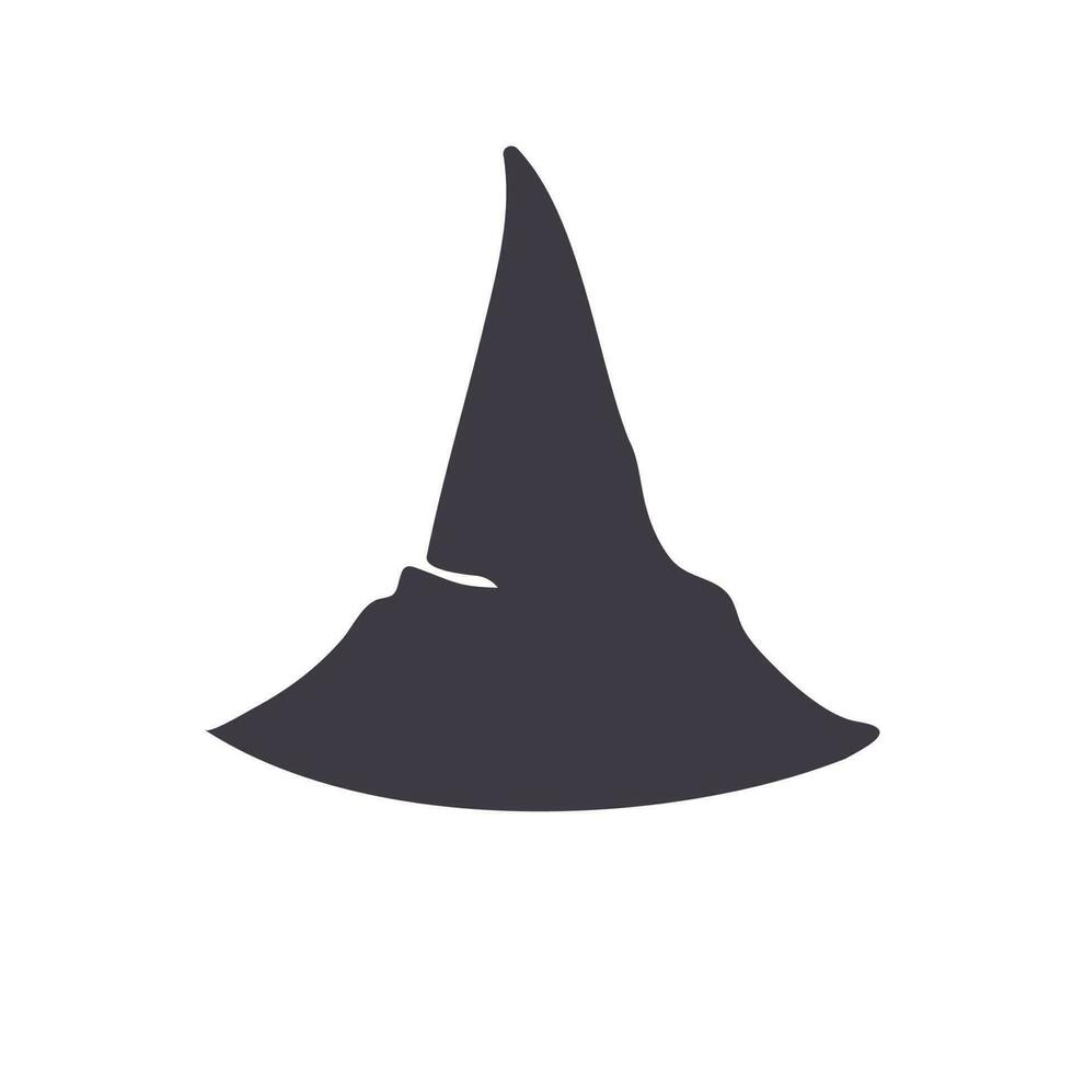 magic hat, wizard hat, witch hat for Halloween decoration vector