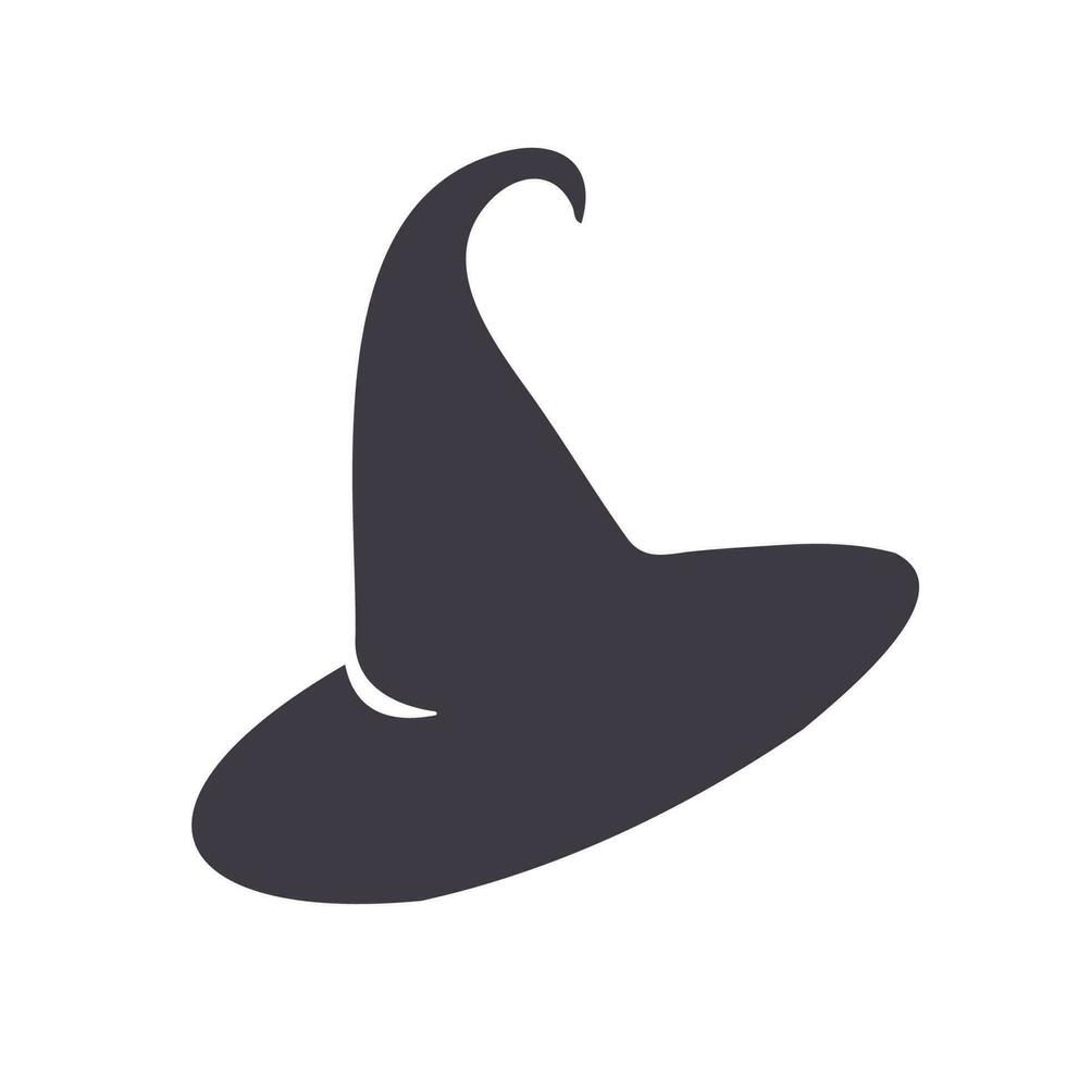 magic hat, wizard hat, witch hat for Halloween decoration vector