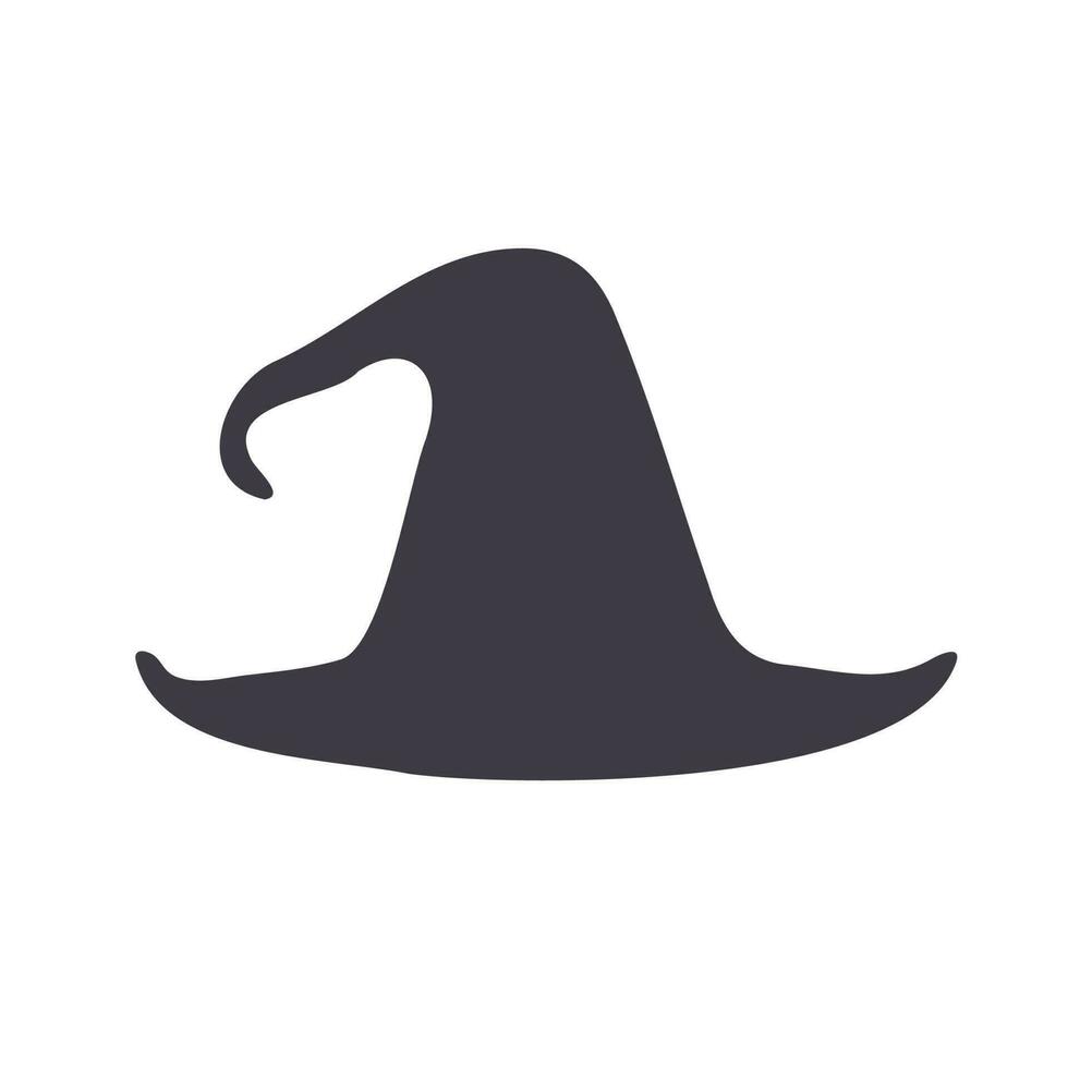 magic hat, wizard hat, witch hat for Halloween decoration vector