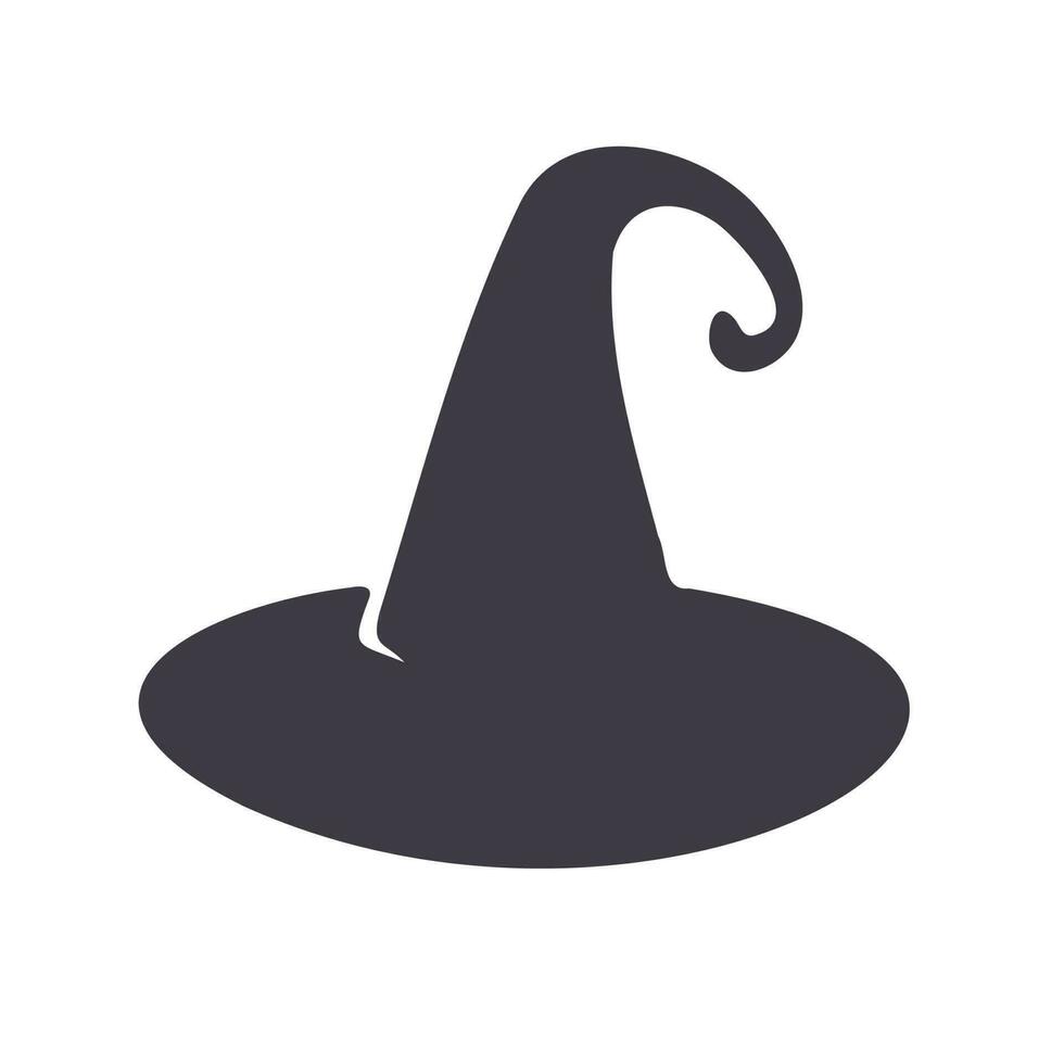 magic hat, wizard hat, witch hat for Halloween decoration vector