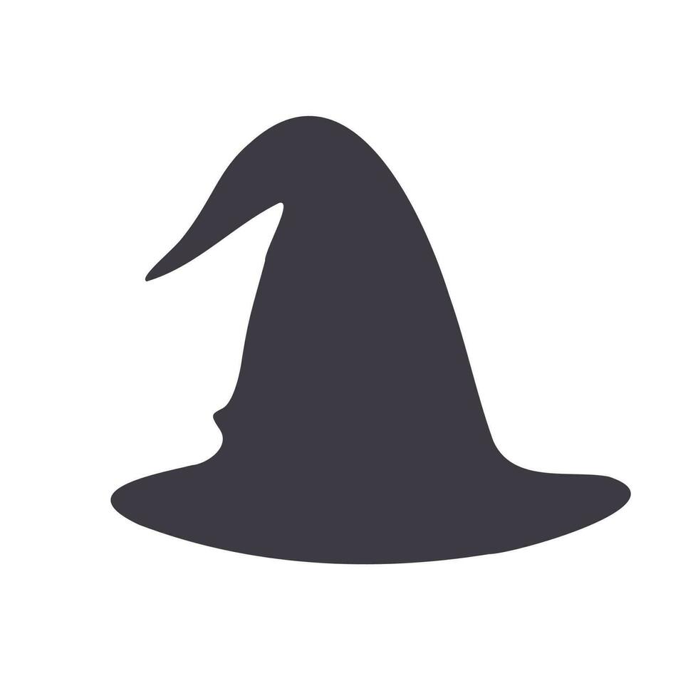 magic hat, wizard hat, witch hat for Halloween decoration vector
