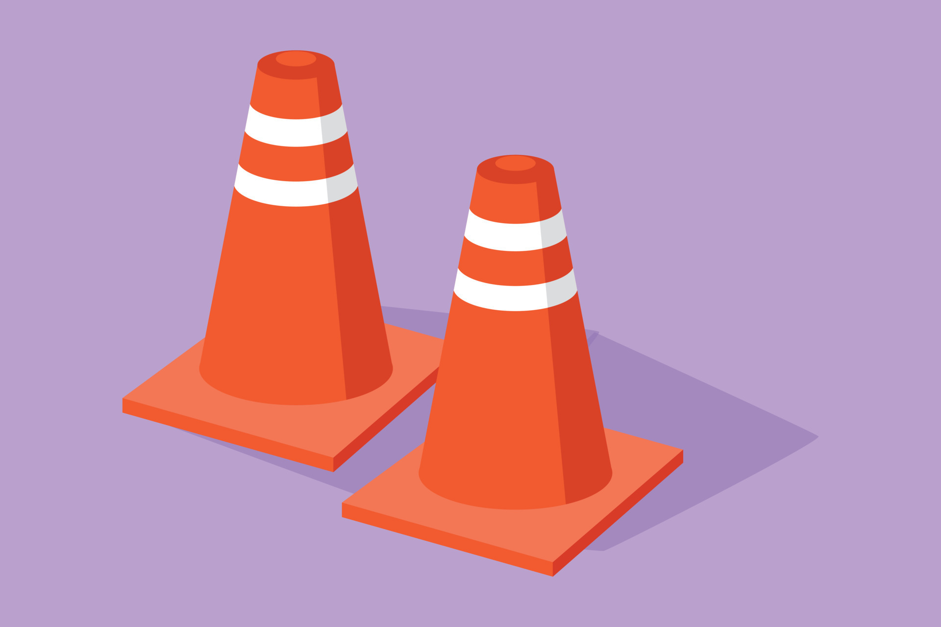 How To Draw A Traffic Cone