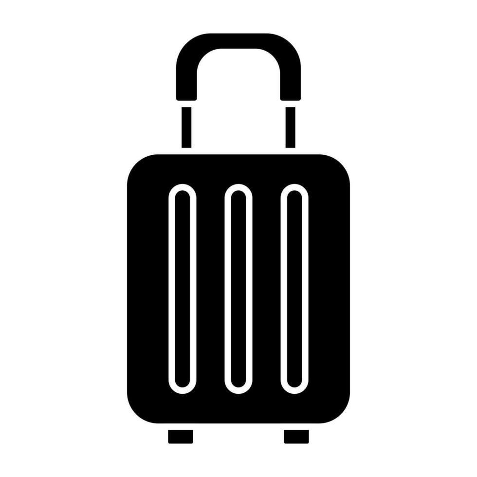 Vector design of trolley bag