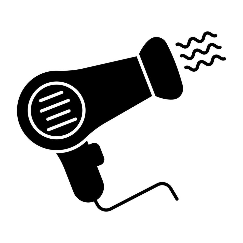 Perfect design icon of hairdryer vector