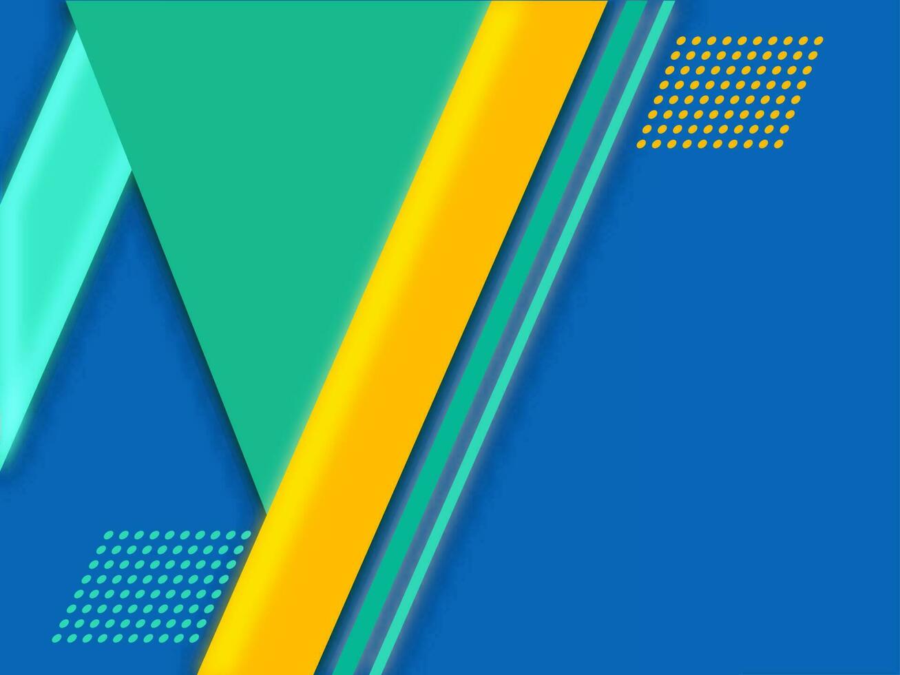 Colorful Abstract Paper Style Background. vector