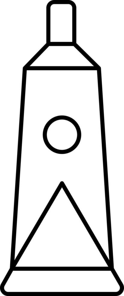 Isolated Tube Icon In Linear Style. vector
