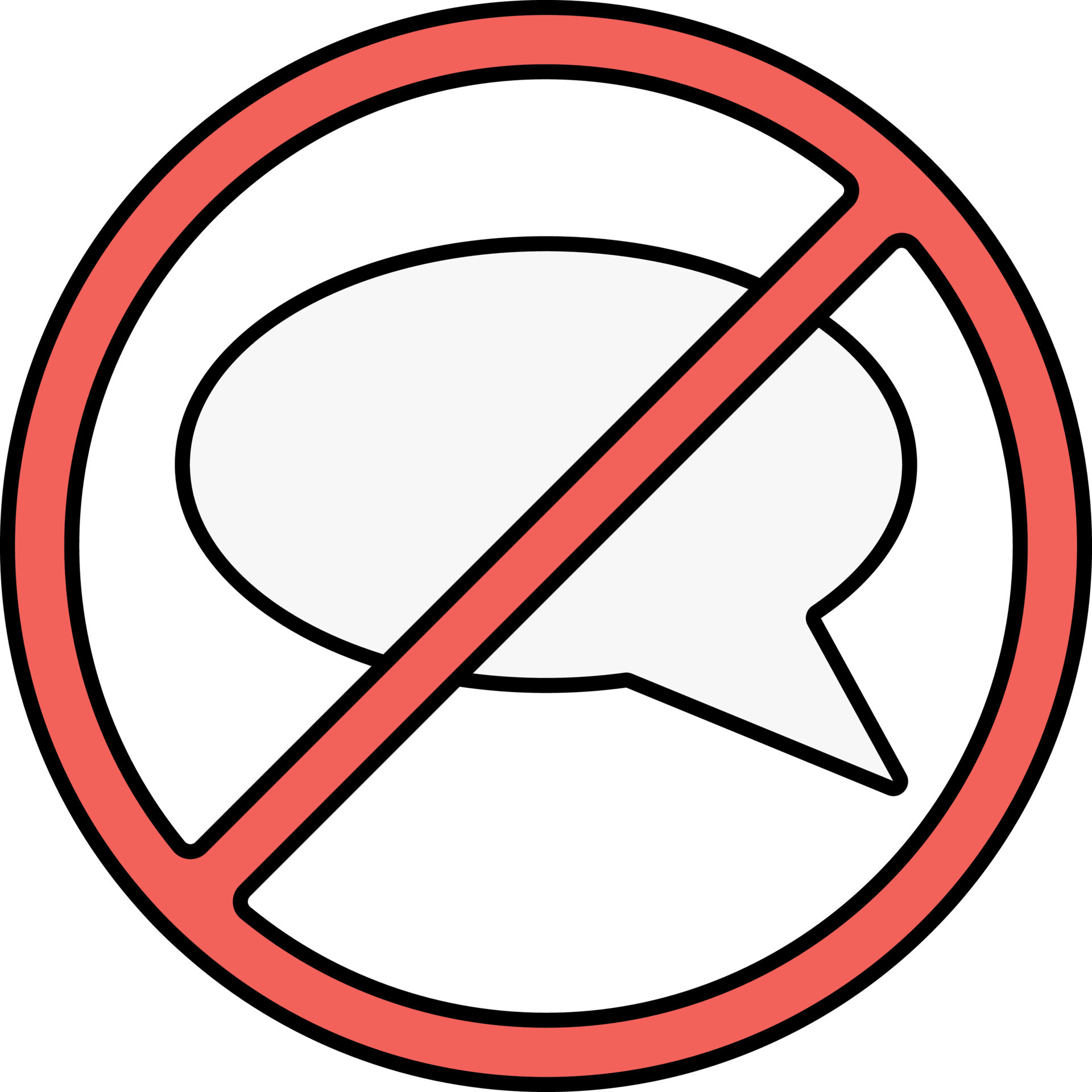 Chat Block Icon In Red And White Color. 24158104 Vector Art at Vecteezy