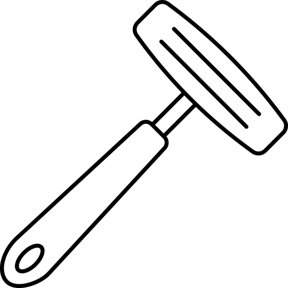 Safety Razor Icon In Thin Line Art. 24158322 Vector Art at Vecteezy