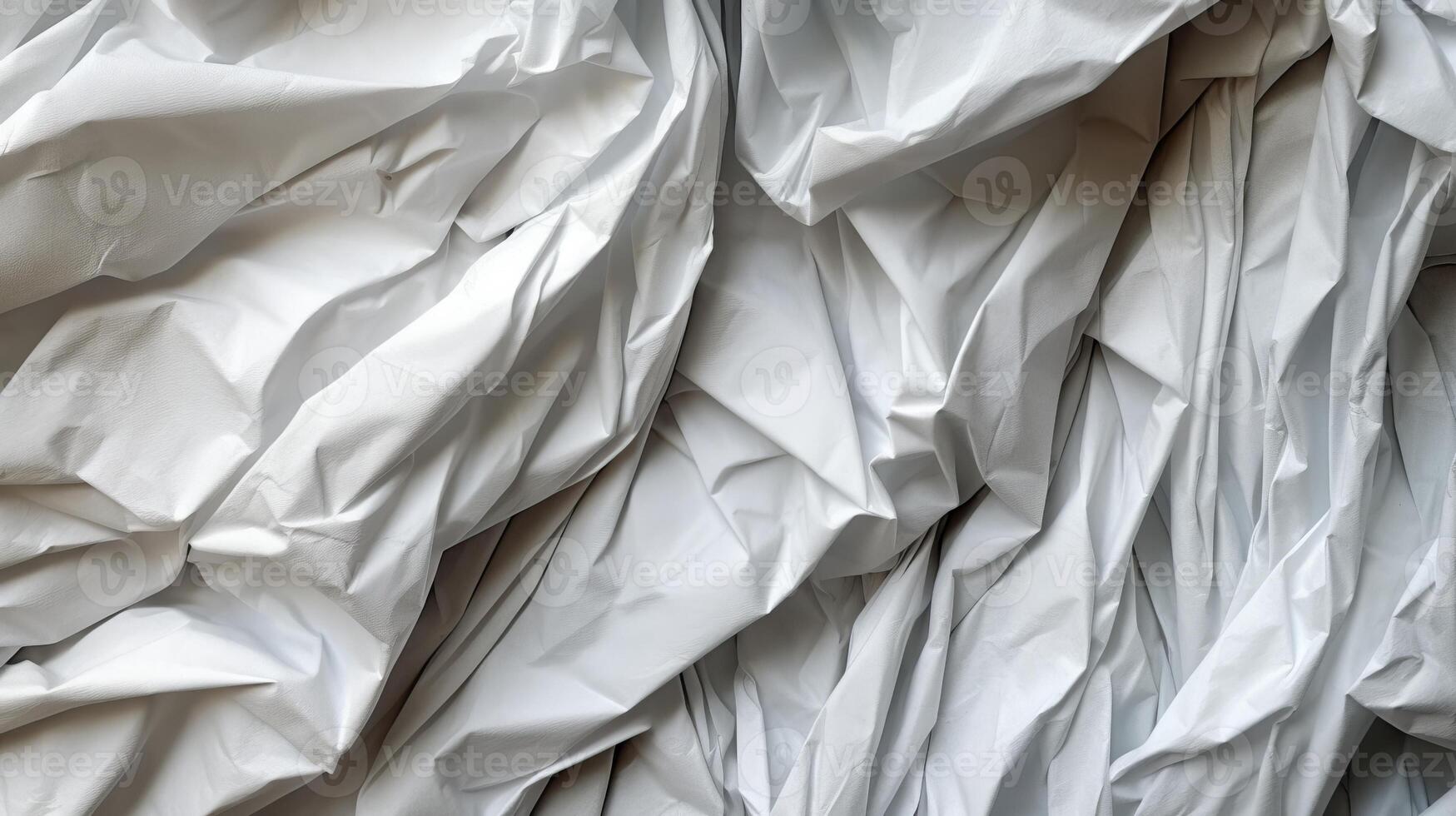 A blank white sheet of paper with copy space. photo