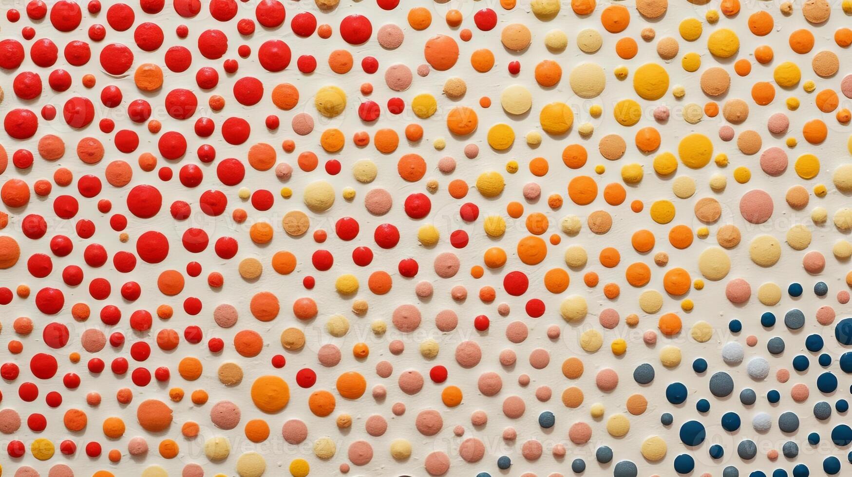 A textured wall with circular patterns. photo