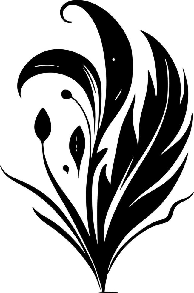 Flourish - High Quality Vector Logo - Vector illustration ideal for T-shirt graphic