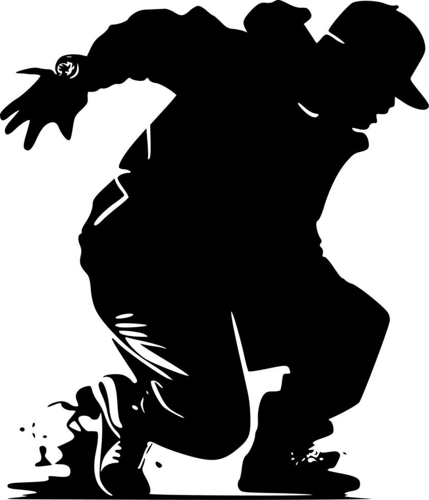 Hip Hop - High Quality Vector Logo - Vector illustration ideal for T-shirt graphic