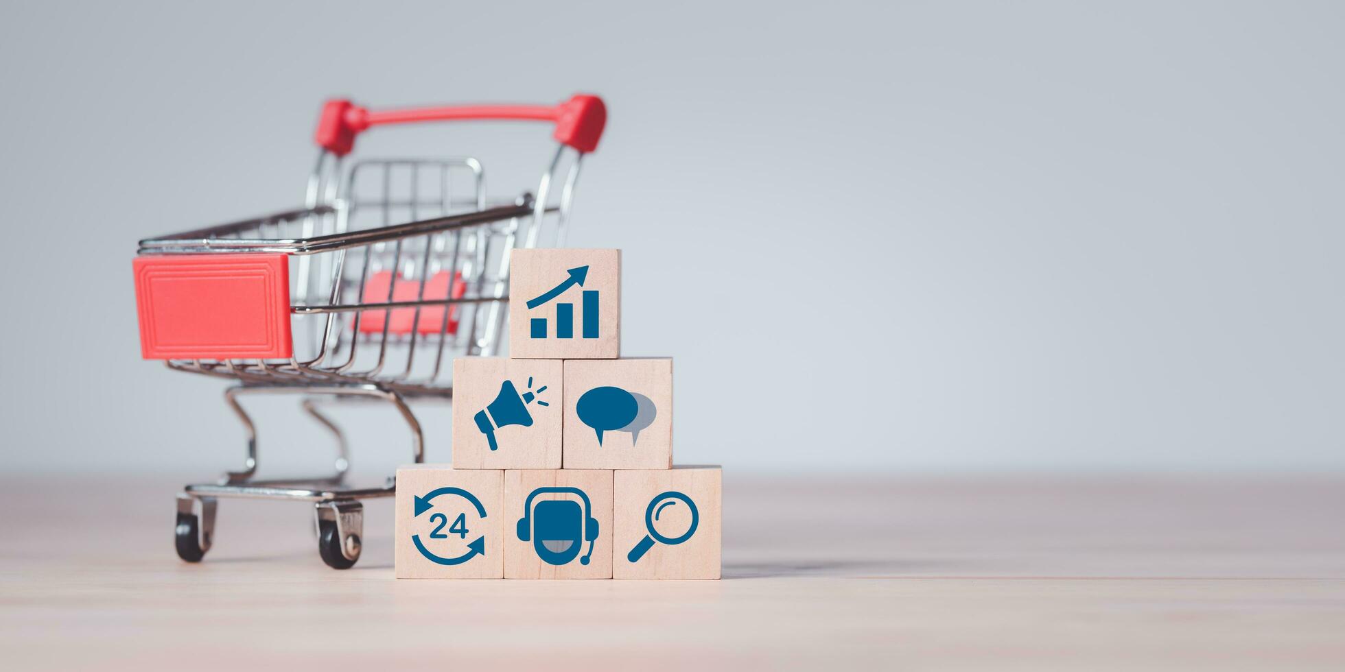 Online shopping or e-shopping concept ,Consumer society,Shopping service on online web and offers home delivery ,online business growth ,making promotion 24 customer service to meet customer needs photo