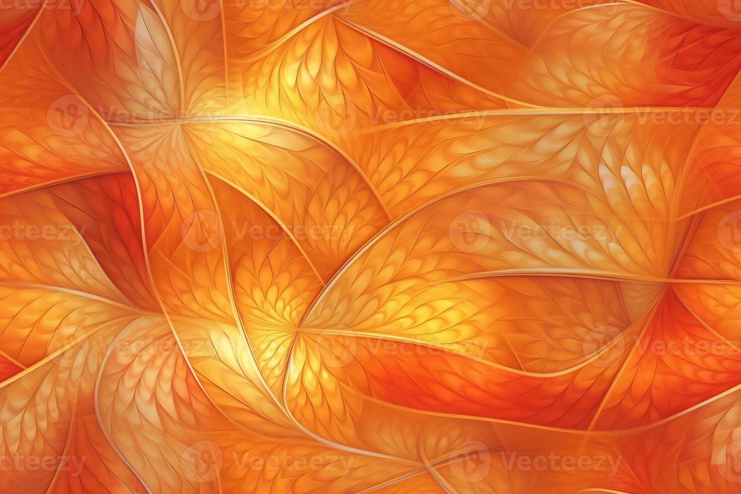 Fractal art, light, warm colors. photo