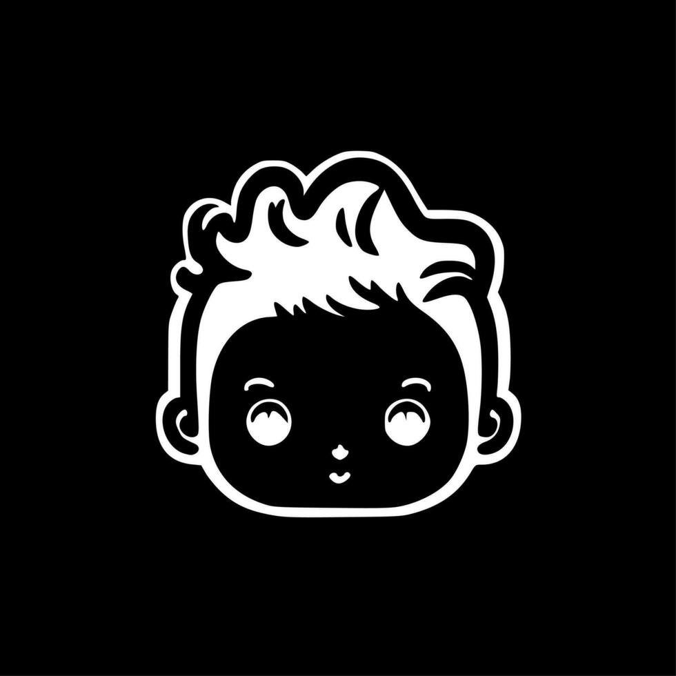 Baby, Minimalist and Simple Silhouette - Vector illustration