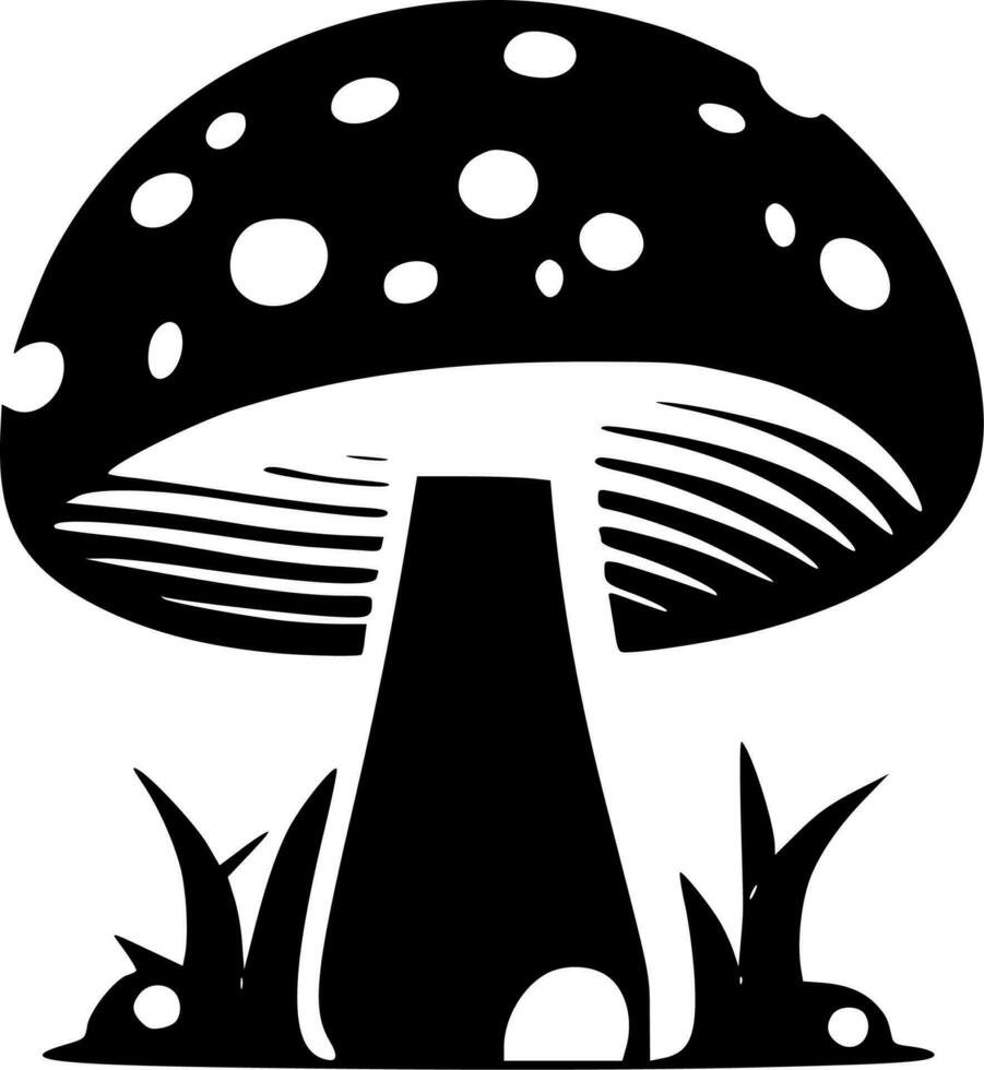 Mushroom - High Quality Vector Logo - Vector illustration ideal for T-shirt graphic