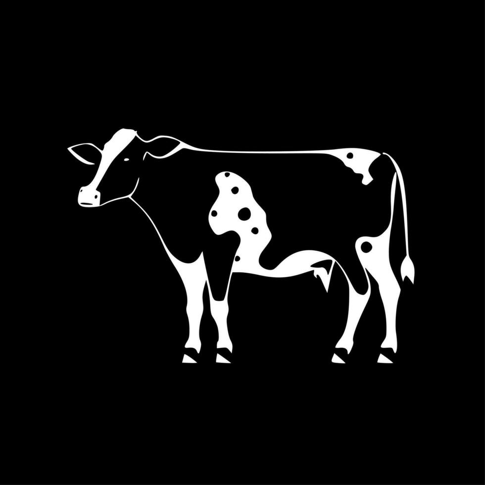 vaca - alto calidad vector logo - vector ilustración ideal para camiseta gráfico