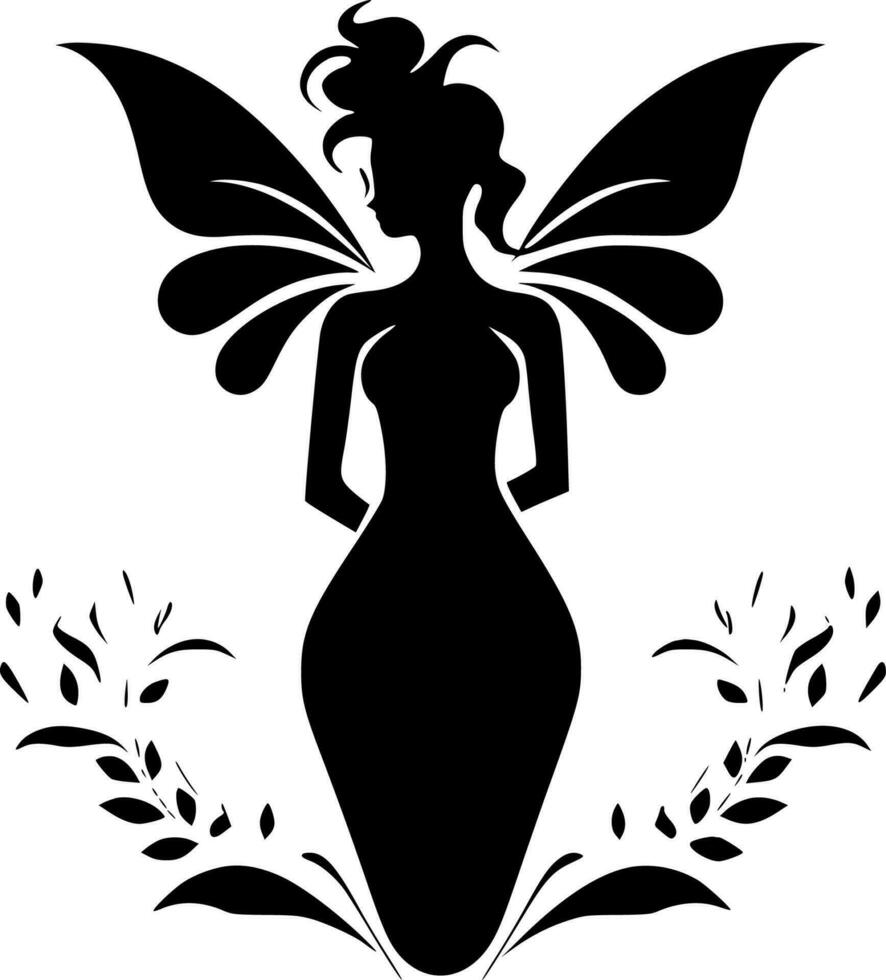 Fairy - High Quality Vector Logo - Vector illustration ideal for T-shirt graphic