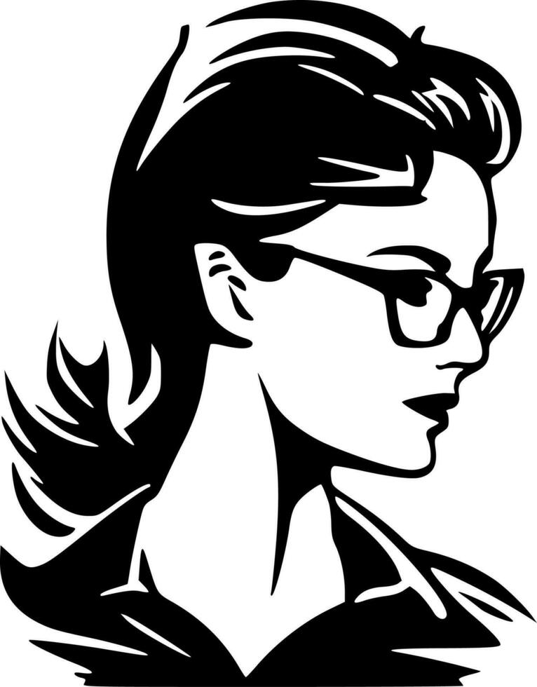 Women - High Quality Vector Logo - Vector illustration ideal for T-shirt graphic
