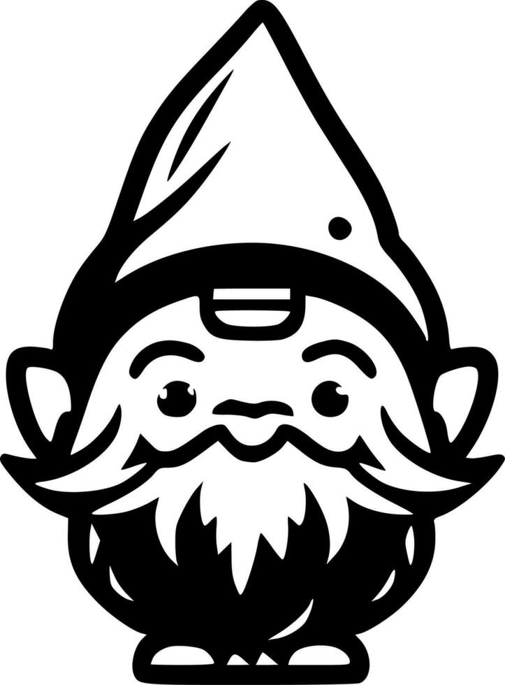 Gnome - High Quality Vector Logo - Vector illustration ideal for T-shirt graphic