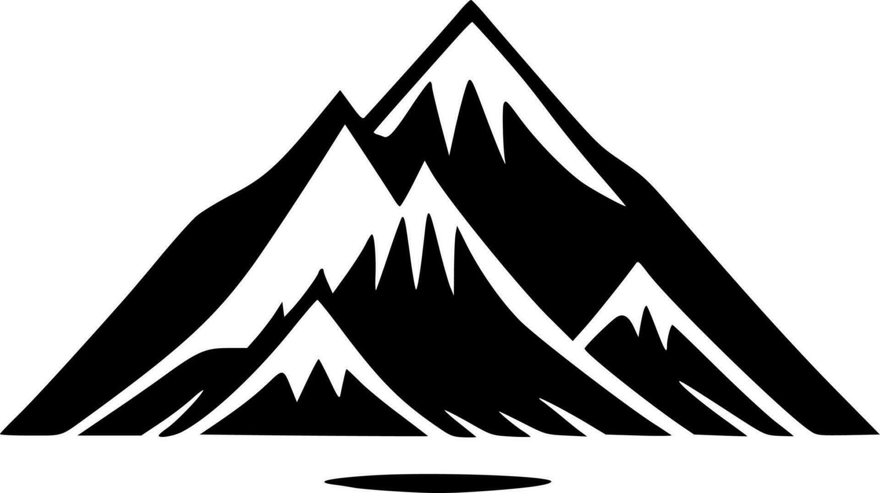 Mountain - High Quality Vector Logo - Vector illustration ideal for T-shirt graphic