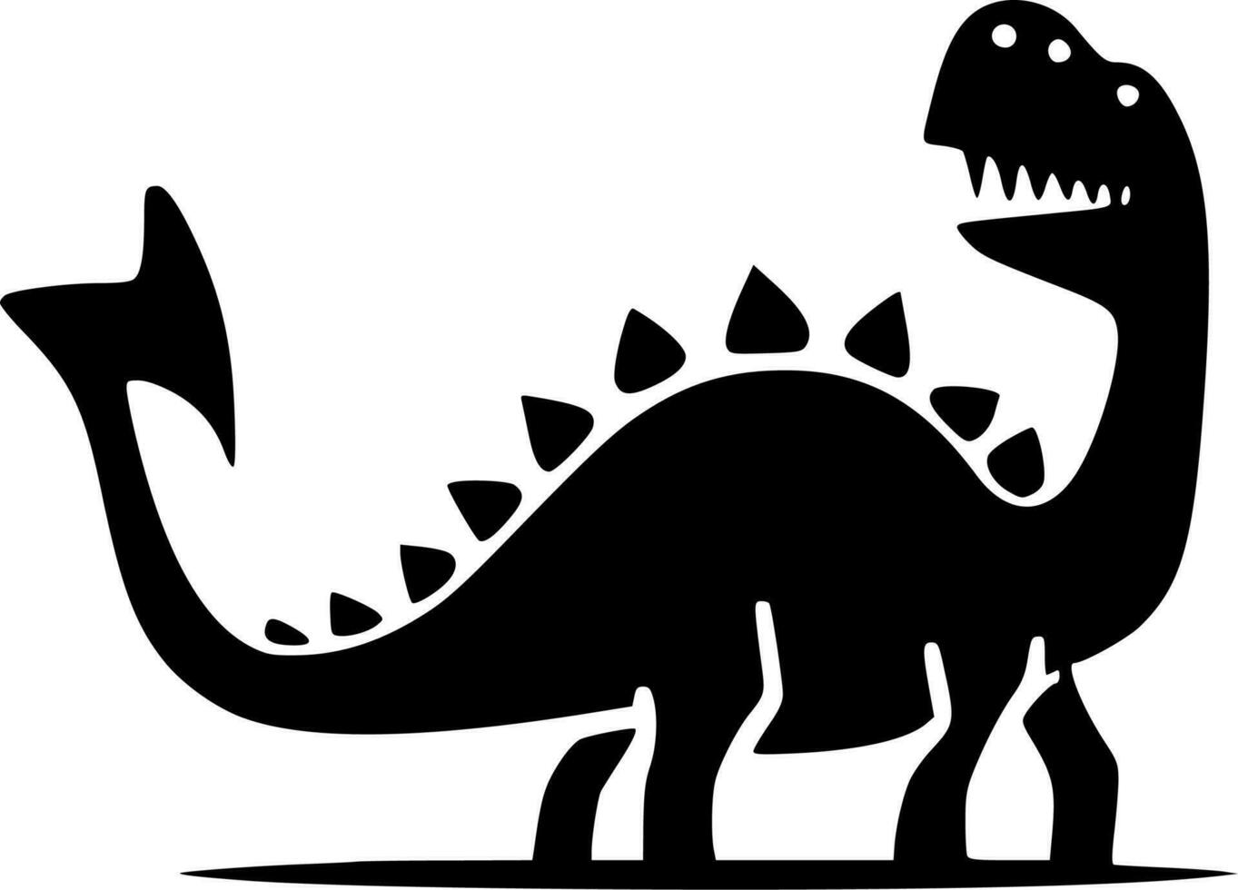 Dino - High Quality Vector Logo - Vector illustration ideal for T-shirt graphic