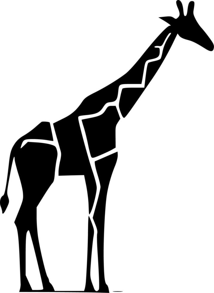 Giraffe - High Quality Vector Logo - Vector illustration ideal for T-shirt graphic