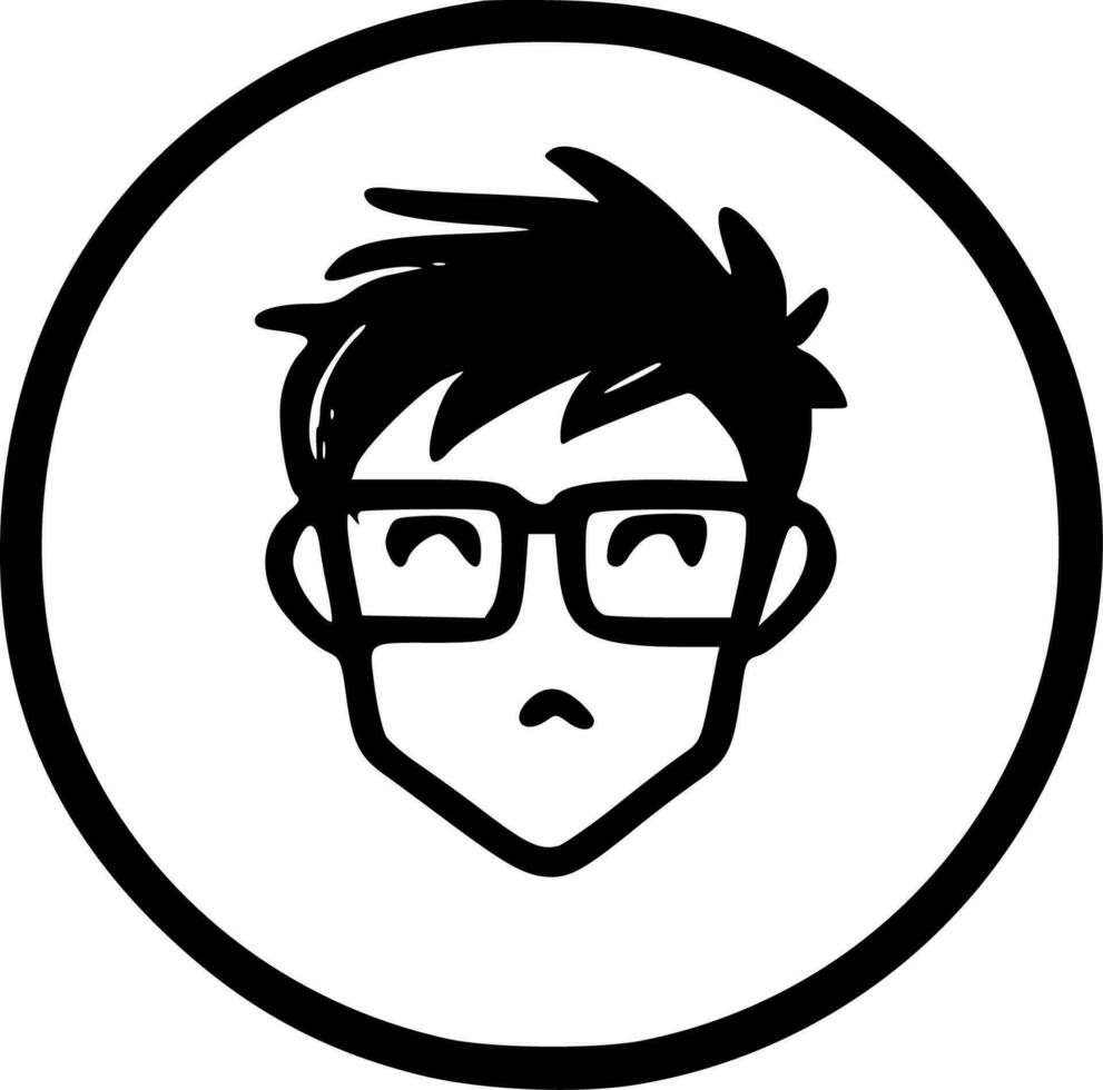 Badge, Black and White Vector illustration 24163625 Vector Art at Vecteezy