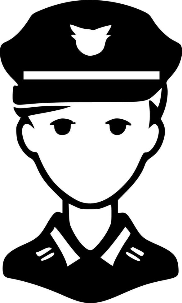 Police - High Quality Vector Logo - Vector illustration ideal for T-shirt graphic