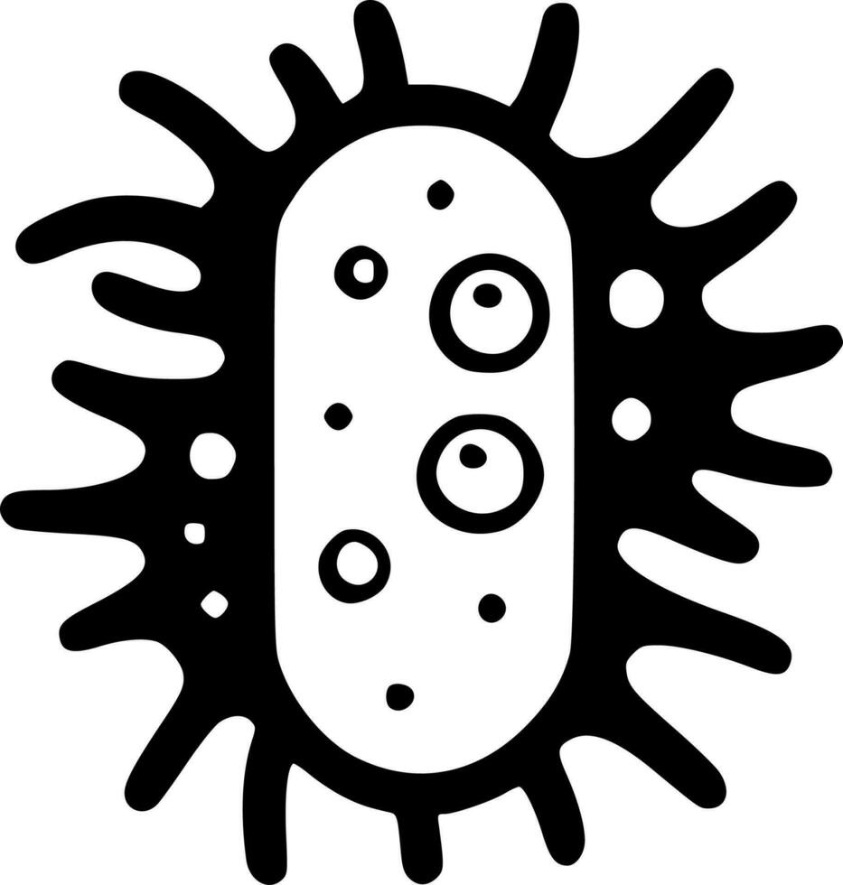 Bacteria - High Quality Vector Logo - Vector illustration ideal for T-shirt graphic