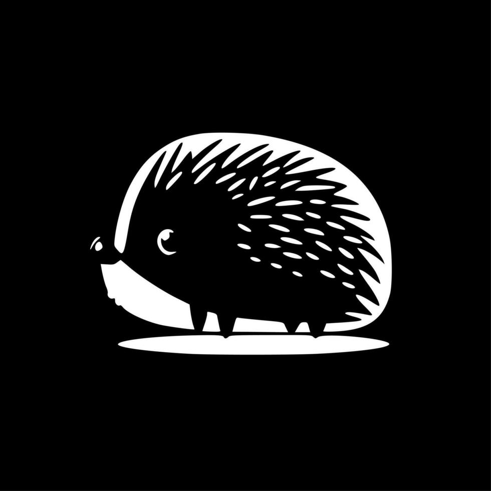 Hedgehog - High Quality Vector Logo - Vector illustration ideal for T-shirt graphic