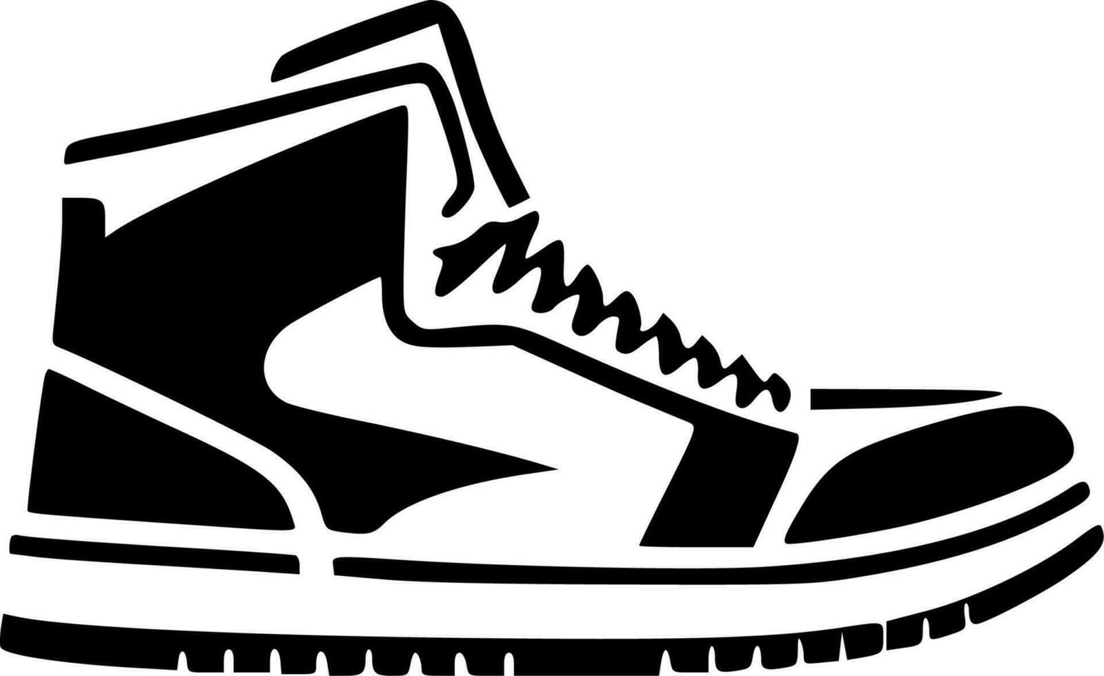Sneakers - High Quality Vector Logo - Vector illustration ideal for T-shirt graphic