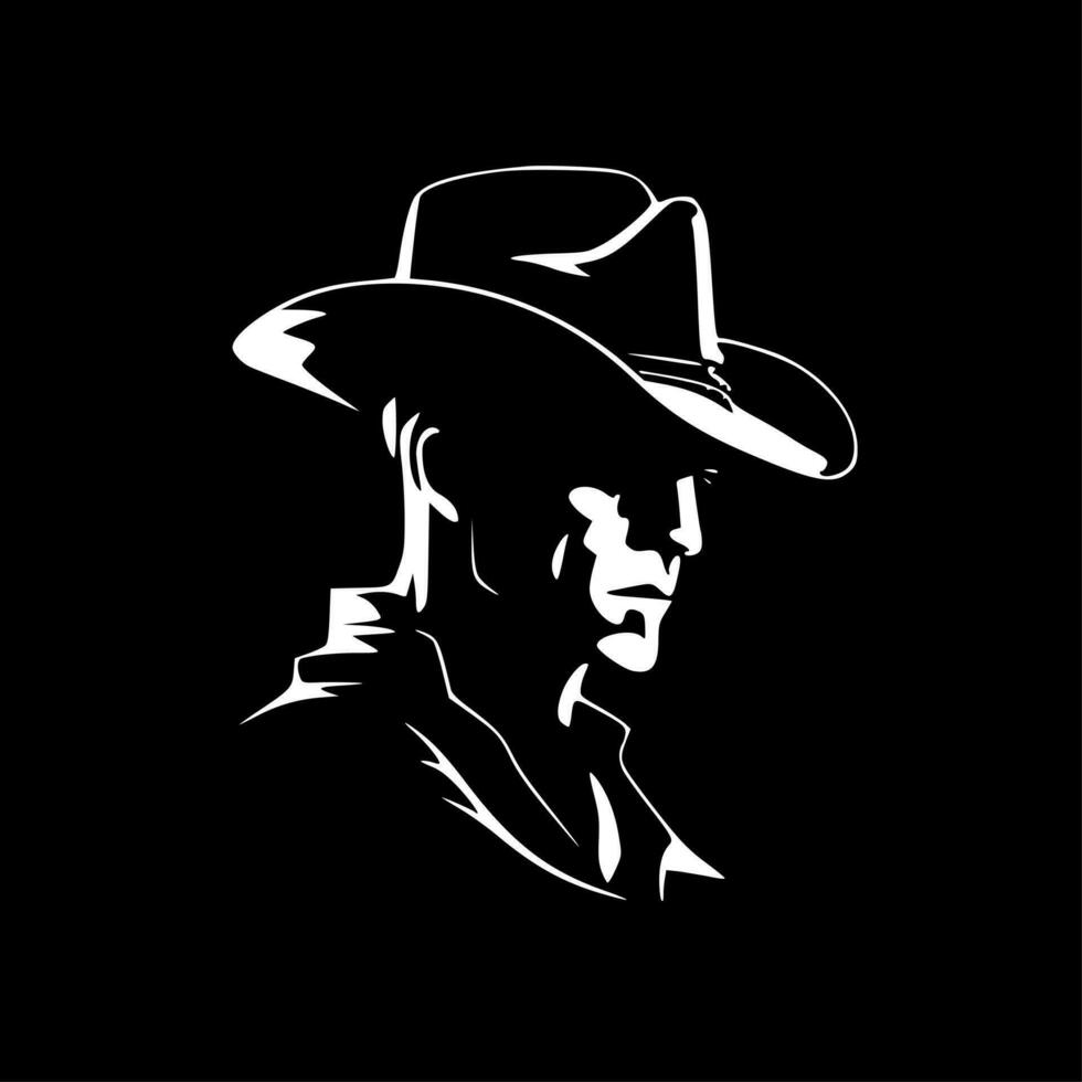 Cowboy - High Quality Vector Logo - Vector illustration ideal for T-shirt graphic