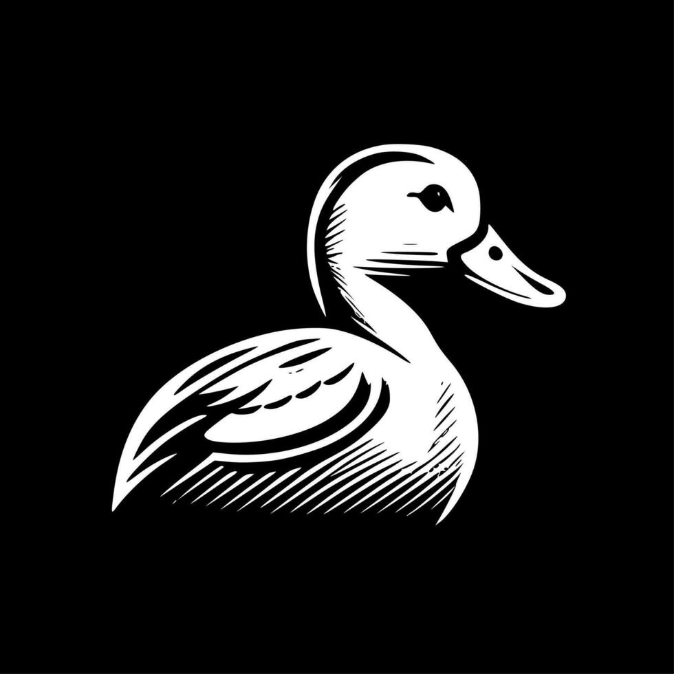 Pato - alto calidad vector logo - vector ilustración ideal para camiseta gráfico