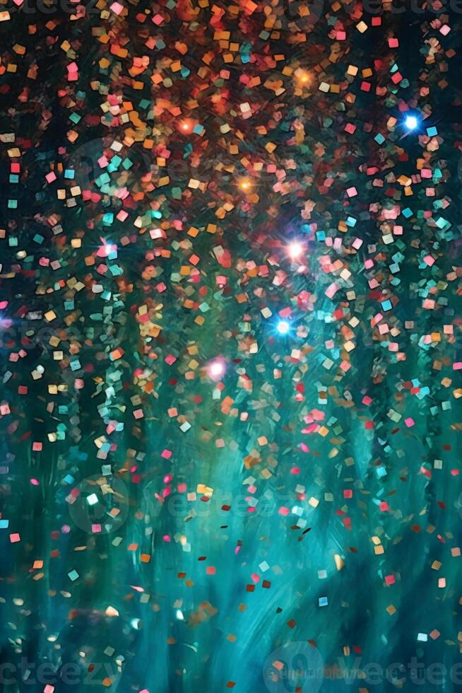 Teeny tiny tulle sparkles glam pink and turquoise hd wallpaper, in the style of light blue and yellow, vibrant academia, poured, dark bronze and teal, psychedelic. photo