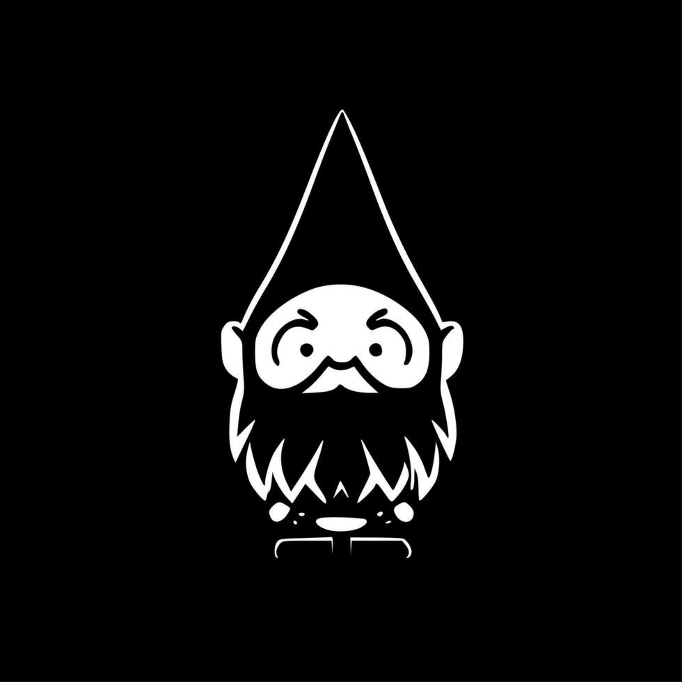 Gnomes, Minimalist and Simple Silhouette - Vector illustration