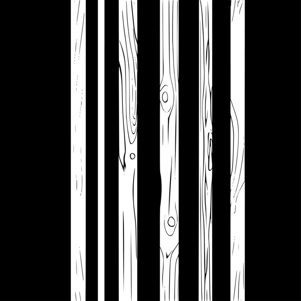 Wood Background, Minimalist and Simple Silhouette - Vector illustration