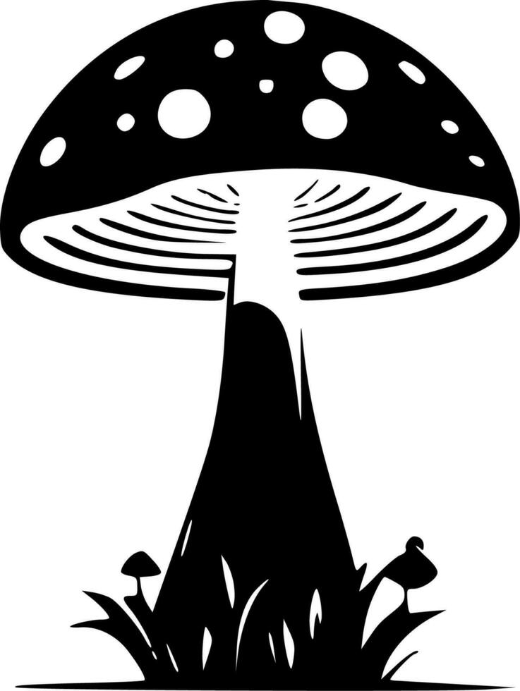 Mushroom - High Quality Vector Logo - Vector illustration ideal for T-shirt graphic